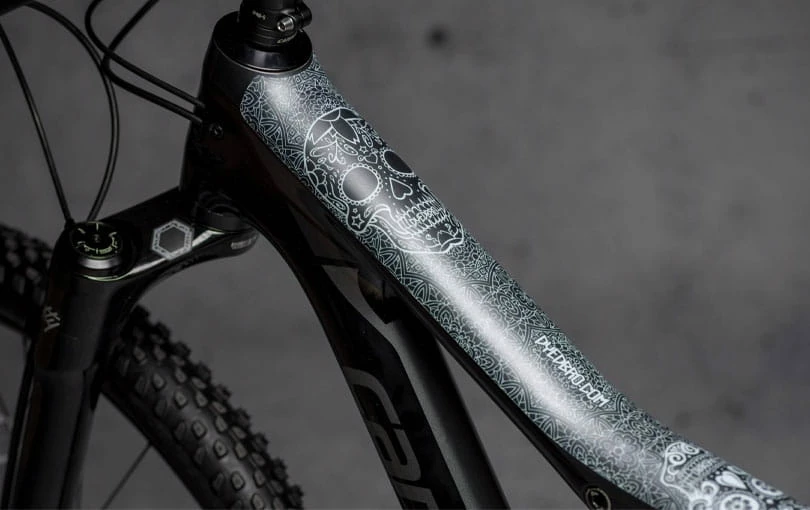 Dyedbro Kit De Protection Du Cadre - Día De Muertos - Blanc Mat 4 Dyedbro Kit De Protection Du Cadre - Día De Muertos - Blanc Mat – Image 2