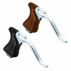 Dia-Compe 204 Levier De Frein QR Pour Vélo De Route / Singlespeed 1 Paire- Avec Blocage Rapide - Noir -Vélos Soldes 204 qr bremshebel fuer rennrad singlespeed 1 paar mit quick release 90401