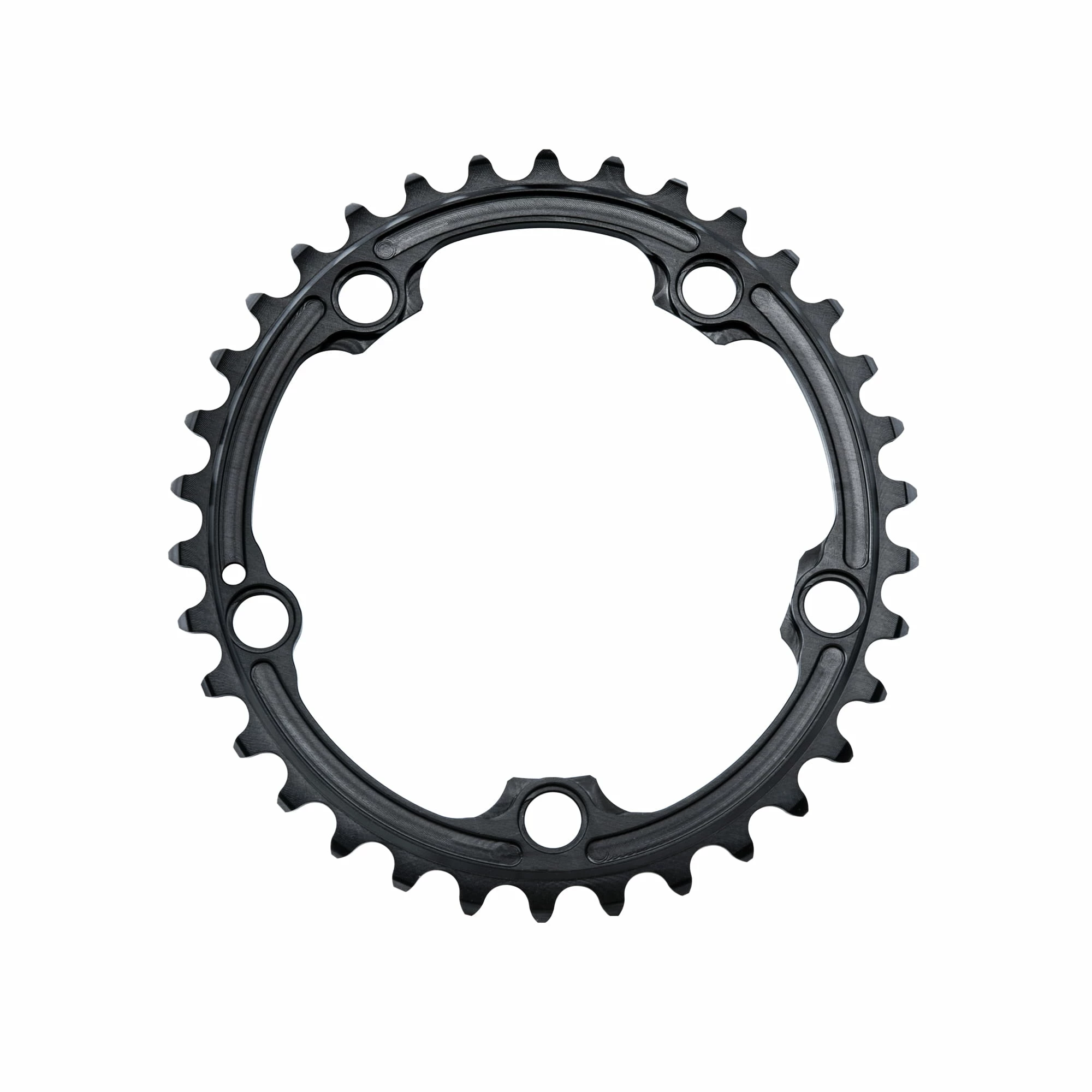 Absolute Black Plateau SRAM Road - Ovale - 110 BCD 5 Trous - Noir 4 Absolute Black Plateau SRAM Road - Ovale - 110 BCD 5 Trous - Noir – Image 2