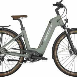Scott Sub Sport ERIDE 20 Unisex Highland Green Vélo Trekking électrique Col De Cygne