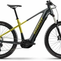 Ghost E-Teru Advanced Metallic Anthracite / Metallic Gold Yellow VTT Semi-rigide électrique
