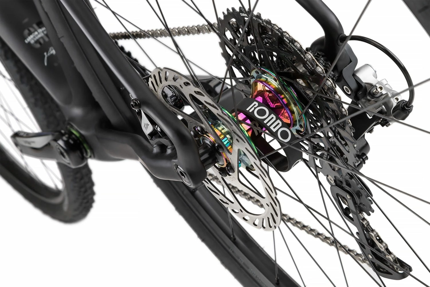 Rondo Ruut CF2 2X Vélo De Gravel - Noir/Black 6 Rondo Ruut CF2 2X Vélo De Gravel - Noir/Black – Image 4