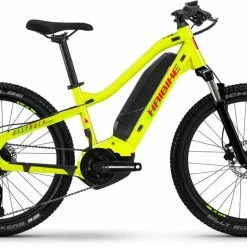 Haibike ALLTRACK Kids Gloss Lime Crystal / Red Vélo Enfant électrique 24 Pouces