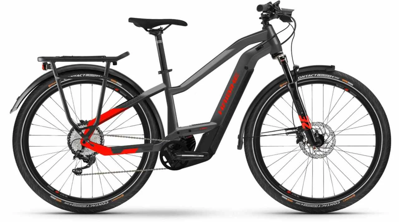 Haibike Trekking 9 I625Wh Anthracite/red Vélo Trekking électrique Femme 3 Haibike Trekking 9 I625Wh Anthracite/red Vélo Trekking électrique Femme