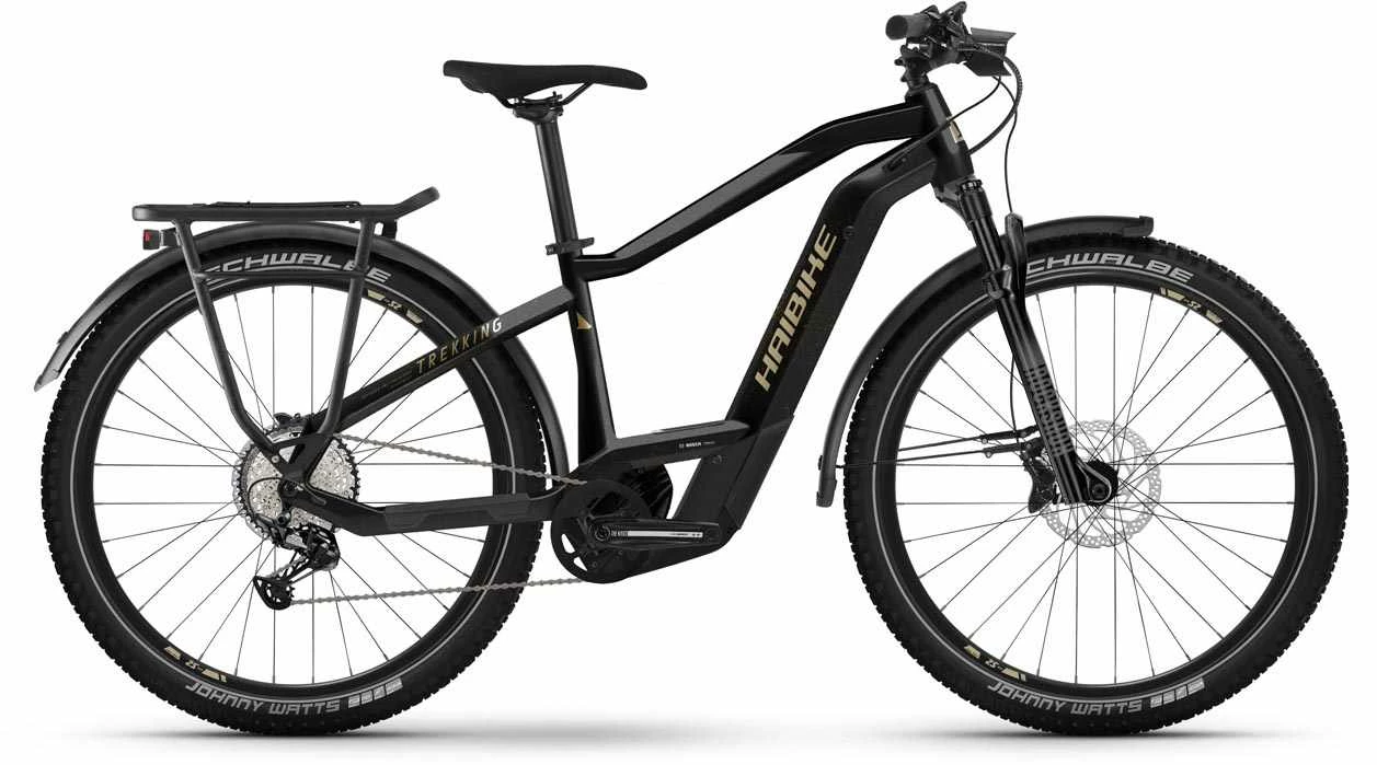 Haibike Trekking 11 Gloss Blk Metal / Tan Vélo Trekking électrique Homme 3 Haibike Trekking 11 Gloss Blk Metal / Tan Vélo Trekking électrique Homme