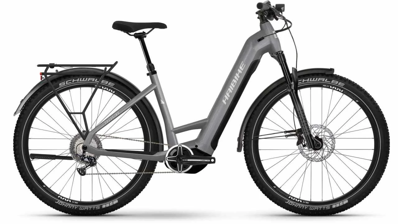 Haibike Trekking 7 Urban Grey/white Gloss V?lo Trekking ?lectrique Col De Cyg 3 Haibike Trekking 7 Urban Grey/white Gloss V?lo Trekking ?lectrique Col De Cyg