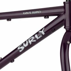 Surly Karate Monkey Kit De Cadre - Organic Eggplant -Vélos Soldes 4923008XX22 6