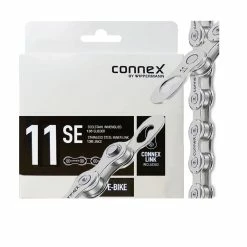 Wippermann Chaîne Connex 11sE 11 Vitesses - Argent - 136 Maillons