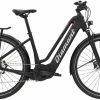 Diamant Zouma Deluxe+ TIE Tiefschwarz Vélo Trekking électrique Col De Cygne