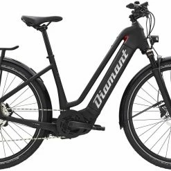 Diamant Zouma Deluxe+ TIE Tiefschwarz Vélo Trekking électrique Col De Cygne
