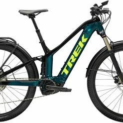 Trek Powerfly FS 4 Equipped Dark Aquatic / Trek Black VTT Tout Suspendu électrique