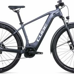 Cube Reaction Hybrid Performance 500 Allroad Metallicgrey N White VTT Semi-rigide électrique