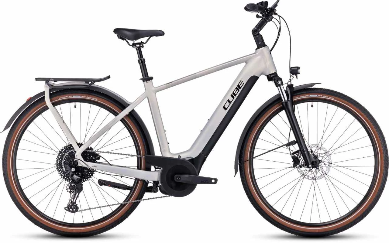Cube Touring Hybrid Pro 625 Pearlysilver N Black Vélo Trekking électrique Homme 3 Cube Touring Hybrid Pro 625 Pearlysilver N Black Vélo Trekking électrique Homme