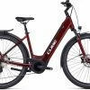Cube Touring Hybrid EXC 625 Red N White Vélo Trekking électrique Col De Cygne 1 Cube Touring Hybrid EXC 625 Red N White Vélo Trekking électrique Col De Cygne -Vélos Soldes 631162E Cube Touring Hybrid EXC 625 red n white 2023 E Bike Trekkingrad Tiefeinsteiger 0 1280x1280 2