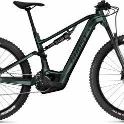 Ghost E-ASX 130 Advanced AL Green Bay Metallic / Black Matt VTT Tout Suspendu électrique