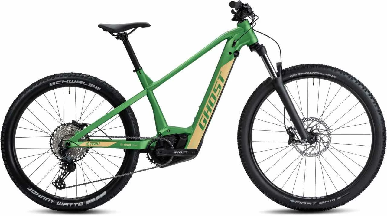 Ghost E-Teru B Advanced Metallic Kaki / Beige / Black Matt VTT Semi-rigide électrique 3 Ghost E-Teru B Advanced Metallic Kaki / Beige / Black Matt VTT Semi-rigide électrique