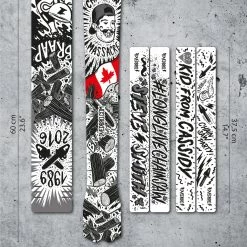 Dyedbro Kit De Protection Du Cadre - Tronçonneuse Noire