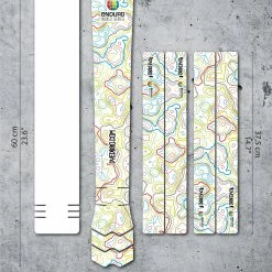 Dyedbro Kit De Protection Du Cadre - Couleur Enduro World Series