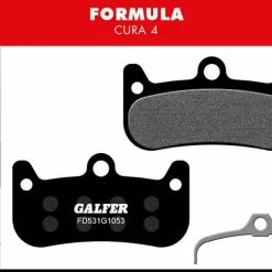 GALFER Plaquettes De Frein Standard Pour Formula Cura 4 - Noir