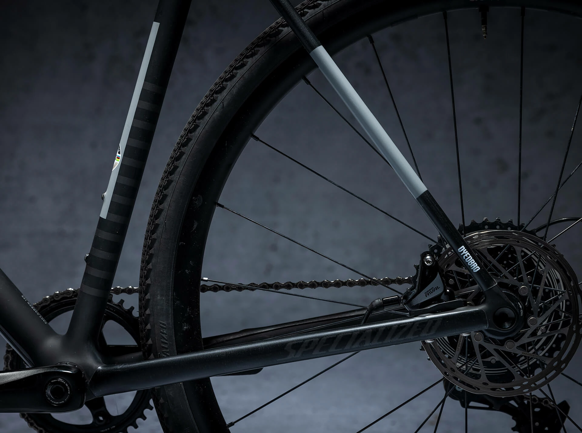 Dyedbro Kit De Protection De Cadre Gravel Clear - White Matte 5 Dyedbro Kit De Protection De Cadre Gravel Clear - White Matte – Image 3