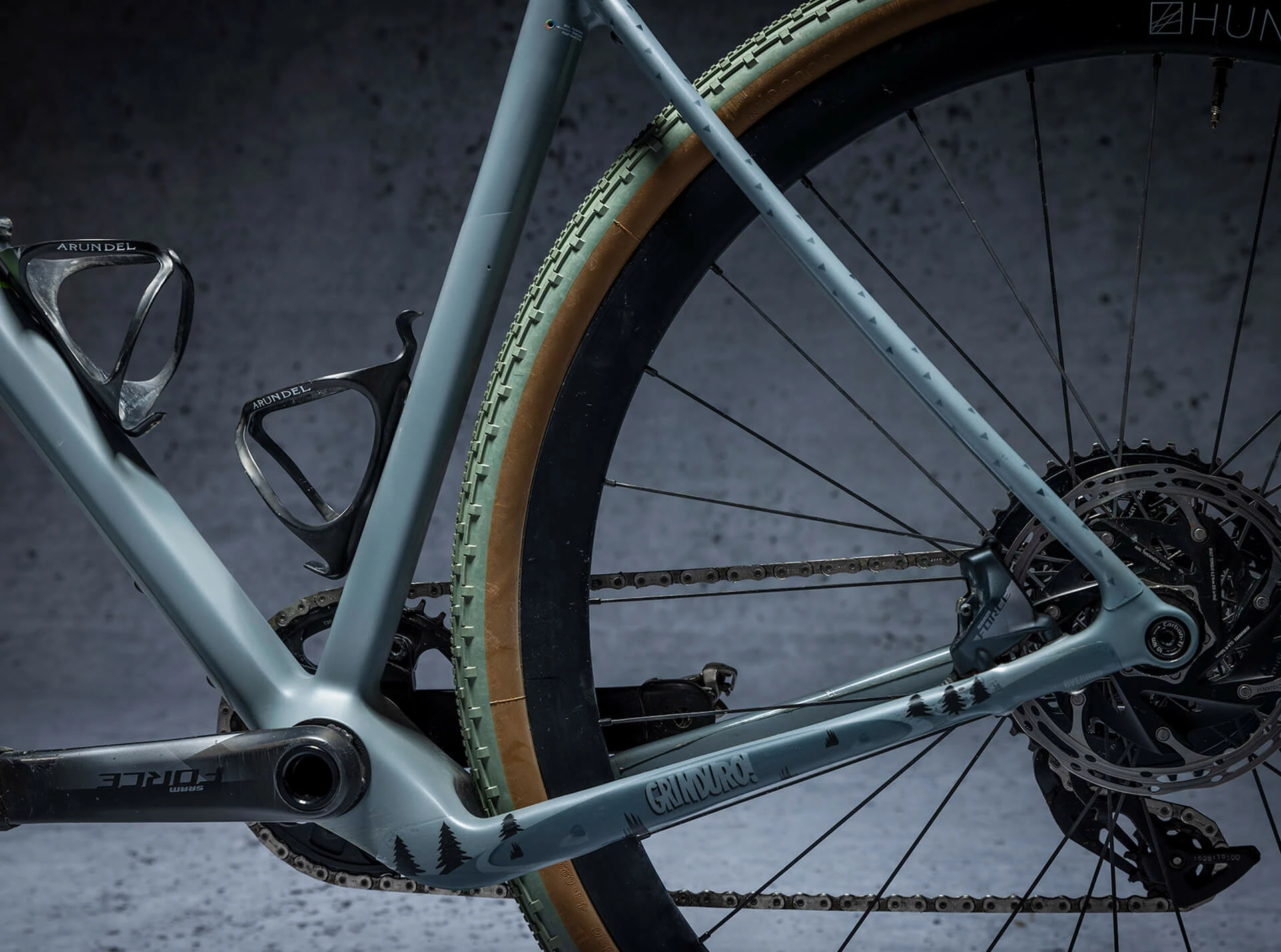 Dyedbro Kit De Protection De Cadre Gravel Grinduro - Black Matte 5 Dyedbro Kit De Protection De Cadre Gravel Grinduro - Black Matte – Image 3