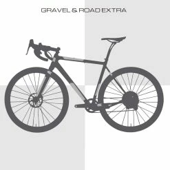 AMS - All Mountain Style Autocollant De Protection De Cadre Road & Gravel - Sterrato Blanc -Vélos Soldes GRAVEL ROAD posicion bedd303d 516d 4b70 b6f9 264daf9e6b11 1800x1350 1