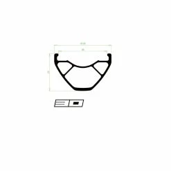 HOPE Roue Arrière Fortus 30W Pro 4 Disc 27.5 Pouces 12 X 148 Mm Boost Sram XD - Noir 5 HOPE Roue Arrière Fortus 30W Pro 4 Disc 27.5 Pouces 12 X 148 Mm Boost Sram XD - Noir -Vélos Soldes HPFRTSPR4RRW Hope Fortus Pro 4 Rear Wheel main 06