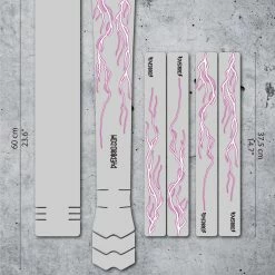 Dyedbro Kit De Protection De Cadre - Lightning - Rose Matte