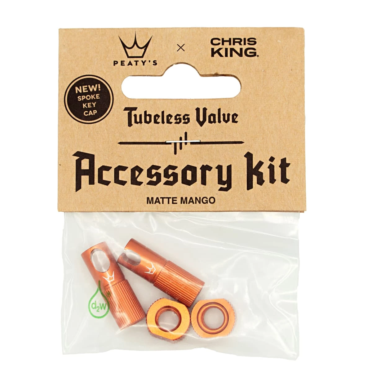 Peaty's Jeu D'accessoires Pour Vannes - Orange 3 Peaty's Jeu D'accessoires Pour Vannes - Orange