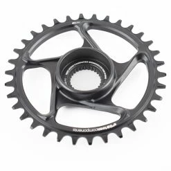 E-thirteen E*Spec Plateau à Montage Direct Pour Bosch CX 4ème Génération - Noir