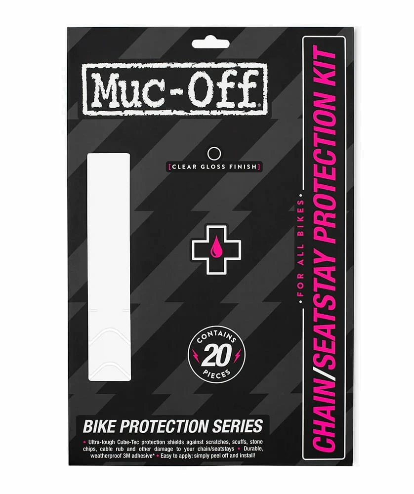 Muc-Off Protections De Cadre Et De Bases - Clear Gloss 3 Muc-Off Protections De Cadre Et De Bases - Clear Gloss