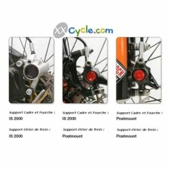 Adaptateur Frein à Disque XLC BR-X22 -Vélos Soldes adaptateur frein a disque xlc br x22 2