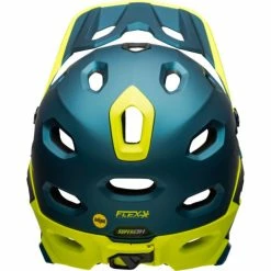 Casque Bell Super DH MIPS Bleu/Jaune Fluo 10 Casque Bell Super DH MIPS Bleu/Jaune Fluo -Vélos Soldes casque bell super dh mips bleu jaune fluo 3
