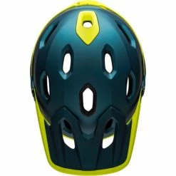 Casque Bell Super DH MIPS Bleu/Jaune Fluo 11 Casque Bell Super DH MIPS Bleu/Jaune Fluo -Vélos Soldes casque bell super dh mips bleu jaune fluo 4