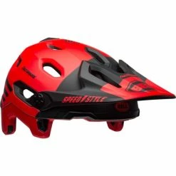 Casque Bell Super DH MIPS Rouge/Noir FastHouse -Vélos Soldes casque bell super dh mips rouge noir fasthouse 1