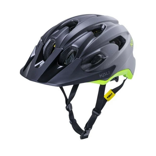 Casque Trail Kali Pace Gris Mat/Vert 3 Casque Trail Kali Pace Gris Mat/Vert