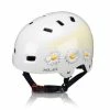 Casque Vélo XLC Urban BH-C22 - Blanc Fleurs -Vélos Soldes casque velo xlc urban bh c22 blanc fleurs