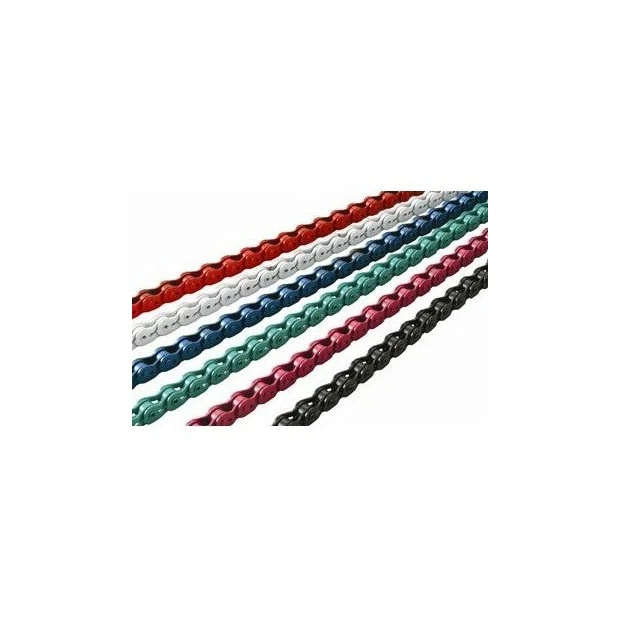 Chaîne Demi Maillon BMX Yaban MK918N 1/2"x3/32" - Couleur 3 Chaîne Demi Maillon BMX Yaban MK918N 1/2"x3/32" - Couleur