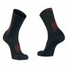 Chaussettes Hiver Northwave Fast Winter Noir/Rouge -Vélos Soldes chaussettes hiver northwave fast winter noir rouge