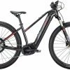 Conway Cairon S 5.0 750 Black Metallic / Red Metallic Matt VTT Semi-rigide électrique Femme