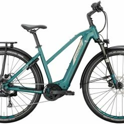 Conway Cairon T 3.0 625 Moos Metallic Matt / Platin Matt Vélo Trekking électrique Femme