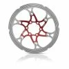 Disque XLC BR-X59 160 Mm Rouge/argent Usiné CNC -Vélos Soldes disque xlc br x59 160 mm rouge argent usine cnc