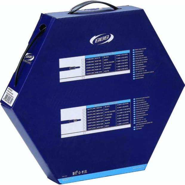 Gaine De Frein Lubrifiée BBB StopLine LC 1m Noir 3 Gaine De Frein Lubrifiée BBB StopLine LC 1m Noir