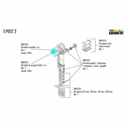 Kit Brides De Serrage E-Post 2 Look - 00013177