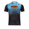 Maillot Enduro Manches Courtes Kenny Charger Dye Bleu -Vélos Soldes maillot enduro manches courtes kenny charger dye bleu