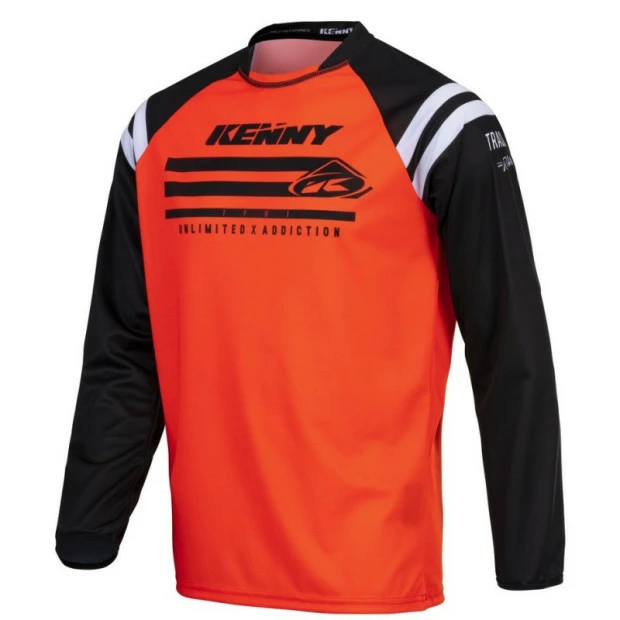 Maillot Kenny Track Raw Orange 3 Maillot Kenny Track Raw Orange