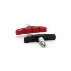 Patins De Freins V-Brake XLC BS-V01 70mm X4 - Noir/Rouge