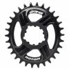 Plateau VTT Ovale Rotor Q-Rings - Direct Mount - SRAM GXP Boost - Offset: 3 Mm
