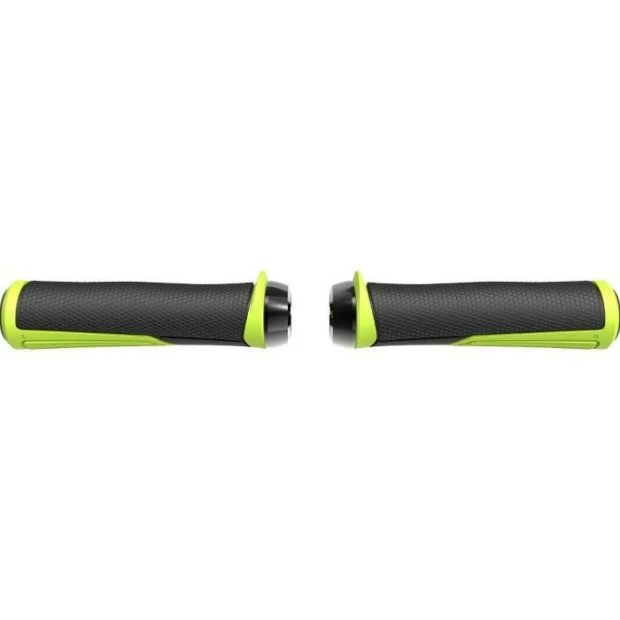 Poignées VTT BBB Cobra 142mm - Jaune/Noir 3 Poignées VTT BBB Cobra 142mm - Jaune/Noir