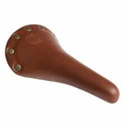 BLB Brick Lane Bikes Selle Raven - Marron - Cuir Lisse